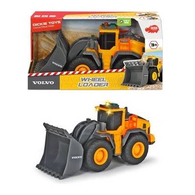 Dickie Toys Dickie: Челен товарач Volvo - 23 см, със светлина и звук