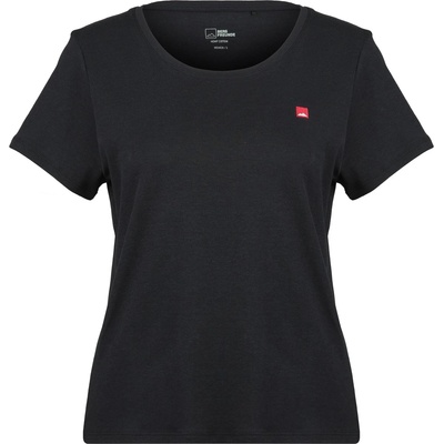 Bergfreunde Дамска тениска Bergfreunde Women's Hemp30 Bergfreunde Tee Patch T-shirt - Black - размер 3XL (916-4632-0117)