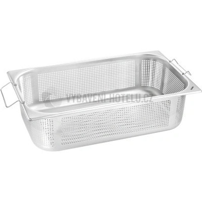 Varná vložka perforovaná GN 1/1 s uchami nerez 53 x 32,5 cm, 6 cm 3163806