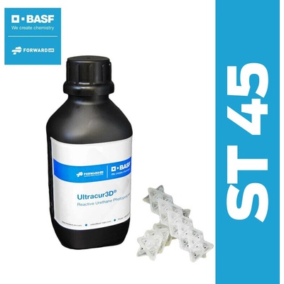 BASF Ultracur3D ST 45 B Tough Resin čierny 1 kg