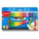 MAPED Voskovky "Color Peps" Wax 24ks