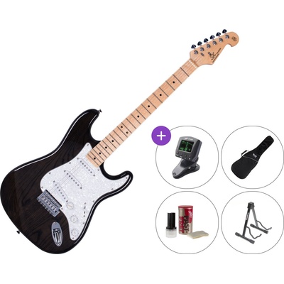 SX SST-ASH SET Transparent Black Електрическа китара