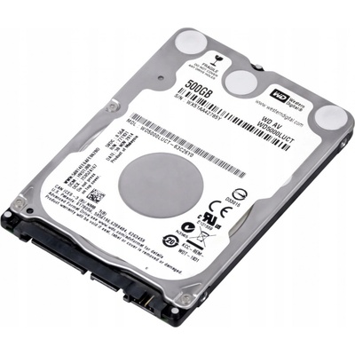 WD SCORPIO AV-25 500GB, 2,5", SATA/300, 16MB, WD5000LUCT
