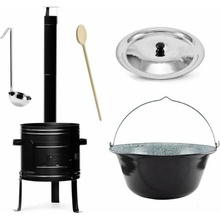 Perfect Home Zostava na guláš smaltovaná 14l Pro-Tech CHEF Parti Üst 36/08