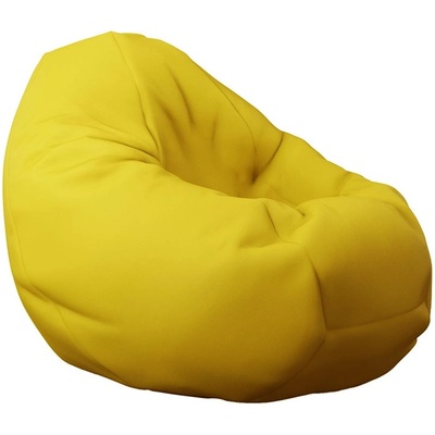 PUFRELAX Пуф, круша, 320л. , Nirvana Grande - Panama Yellow Quince, Водоустойчив, Перящ се калъф, Пълнеж от Полистиролни перли (PUF-G-NGR-PEX-YLQ)