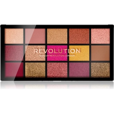 Makeup Revolution Reloaded палитра от сенки за очи цвят Prestige 15x1, 1 гр