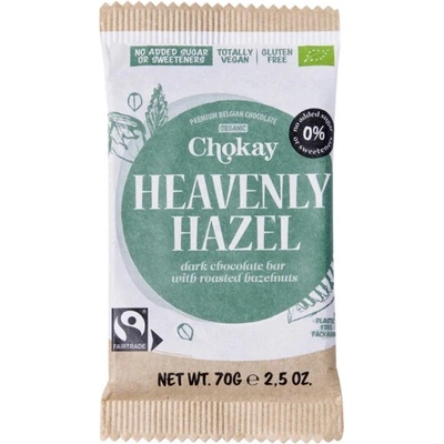 Chokay Čokoláda s lískovými ořechy Bio 70 g