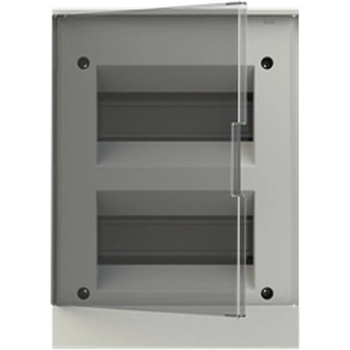 Abb Пластмасово табло за скрит монтаж ABB Basic E 2/16М, 1SZR004002A1205 - 2 ред, 16 модула (1SZR004002A1205)