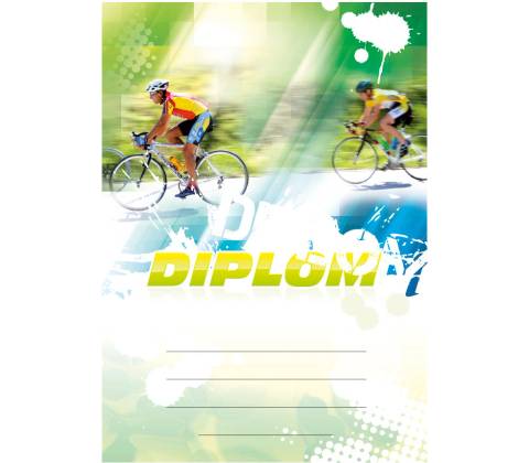 Cyklistický diplom A5