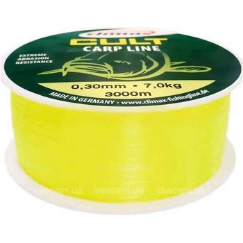 CLIMAX Cult Carpline fluo yellow 600 m 0,28 mm 6,8 kg