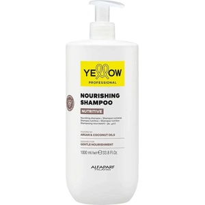 ALFAPARF Milano Yellow Nutritive Подхранващ шампоан с арган и кокос, 1000 ml - baby