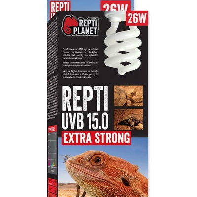 Repti Planet UVB 15.0 26 W – Zbozi.Blesk.cz