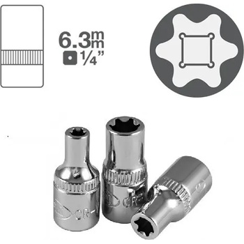 Image 1 of BGS technic Къси Е-вложки на база 1/4" от 1.60лв