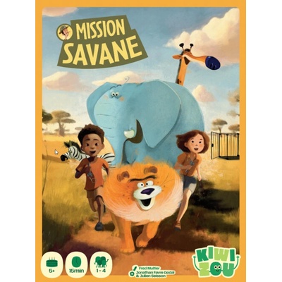 Kiwizou Savana – zachraňte zvířata