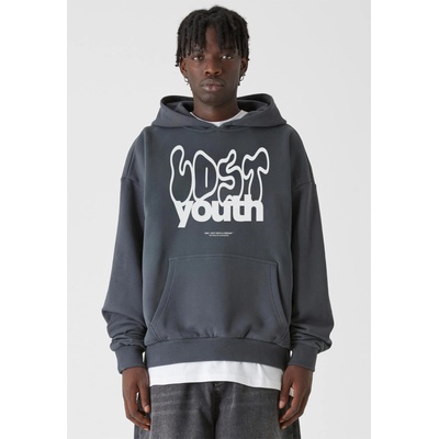 Urban Classics Суичър LY HOODY - Graffiti Cloud darkgrey XXLUB-LY107-00094 - Бял, размер 5XL