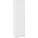 vidaXL Гардероб Бяло 55 x 25 x 189 см Инженерна дървесина (3334008)