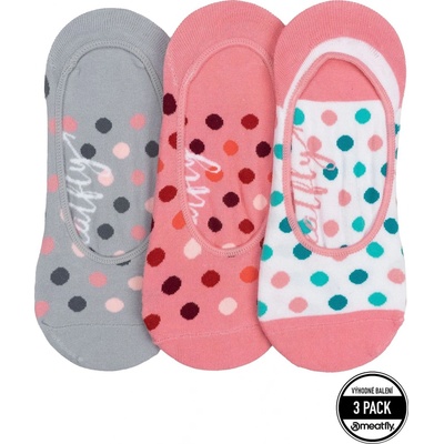 Meatfly Low 3 Pack White/Pink