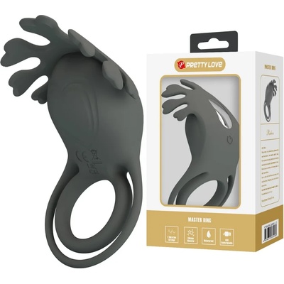 Двоен пенис пръстен, 7 вибро функции - Pretty Love Master Ring VI (DEBRA01732)