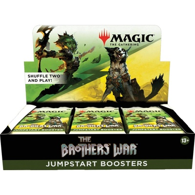 Wizards of the Coast Magic The Gathering The Brothers War JumpStart Booster Box