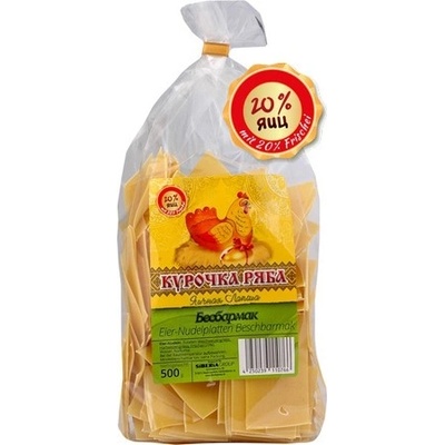 Kuročka Rjaba Vaječné nudle Besbarmak 0,5 kg