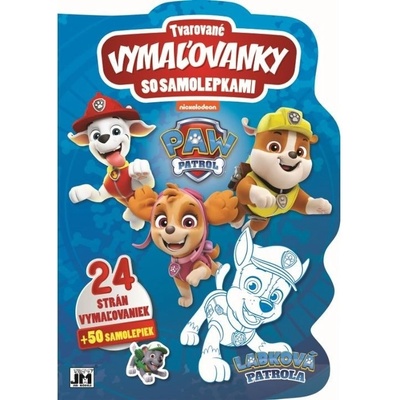 Jiri Models Paw Patrol tvarované omalovánky