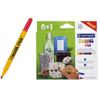 Centropen 2738 Decor Pen 8+1
