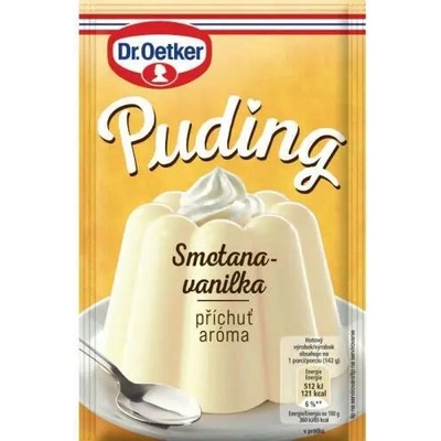 Dr.Oetker puding originální smetana vanilka 37g