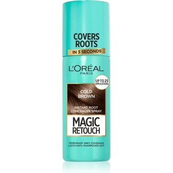 L'Oréal Magic Retouch спрей за мигновено прикриване на израснала коса цвят Cold Brown 75ml