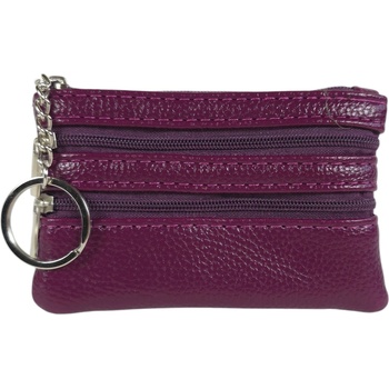 Виолетов ключодържател - портмоне - Glos
