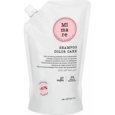 Mïmare Color Care Shampoo ochranný šampón pre farbené, melírované a chemicky ošetrené vlasy 480 ml