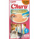 Churu cat snack losos & hřebenatka 4 x 14 g
