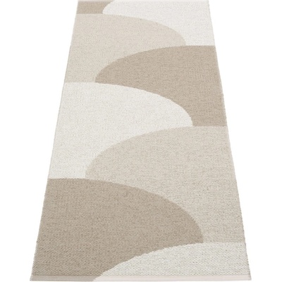 Pappelina Бежова пътека за открито и закрито 70x180 cm Hill Dark Linen - Pappelina (HI9G718)