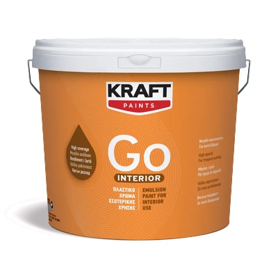 Kraft paints Латекс бял go 9 л. kraft (05631)