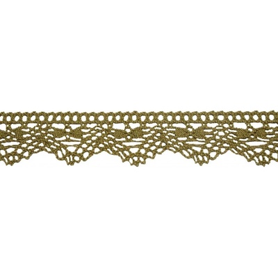 Bavlněná paličkovaná krajka 2024/32mm len/5m