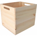 ČistéDřevo Dřevěný box 33x38x33 cm
