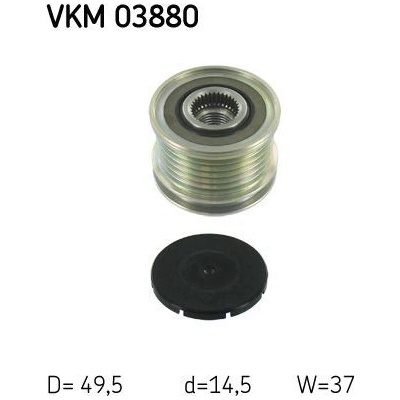 Předstihová spojka SKF VKM 03880