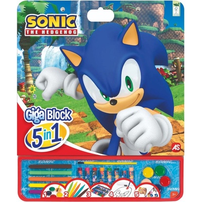 AS Company Комплект за рисуване AS Company - Sonic Giga Block (1023-62748)