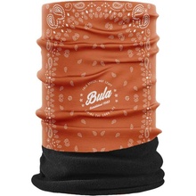Bula VECTOR FLEECE EDGE TUBE oranžová čierna biela