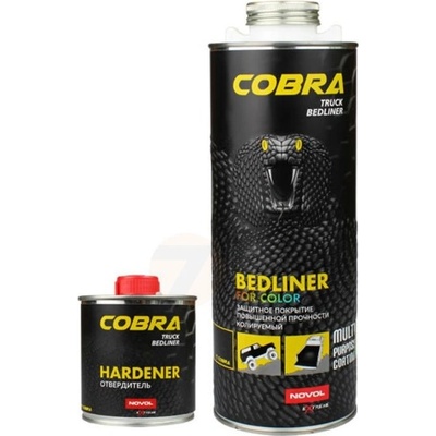 Novol Cobra Bedliner for Color sada 600 + 200ml