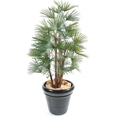 Umělá palma Livistonia 55 listů, 110cm