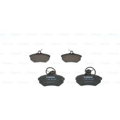 Sada brzdových platničiek kotúčovej brzdy BOSCH 0 986 460 948