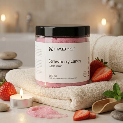 SPA cukrový peeling STRAWBERRY CANDY 250 ml