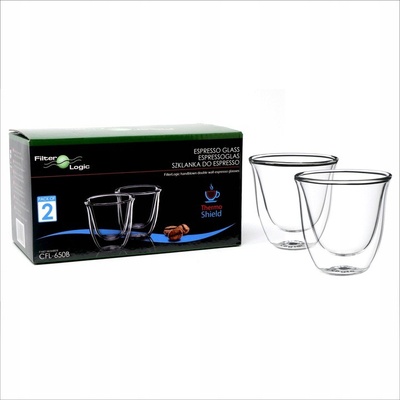 Filter Logic CFL-655B Espresso skleničky 2 x 70 ml