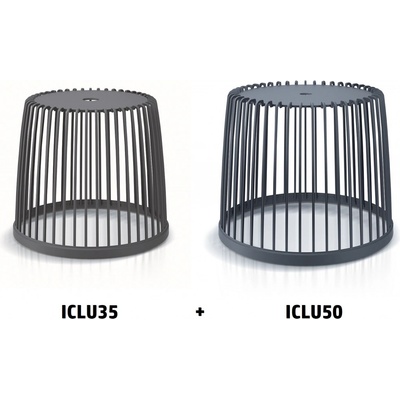 Prosperplast Set 2 univerzálních košů CLUBO 35+50l antracit