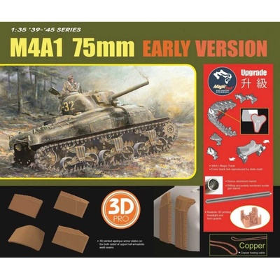 Dragon Model Kit military 6048 M4A1 75mm EARLY VERSION 1:35