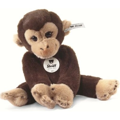 STEIFF Originals Little friend Koko monkey, dark brown plyšová hračka