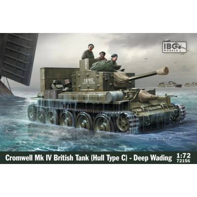 IBG Cromwell Mk IV British Tank Hull type C Deep Wading 1:72