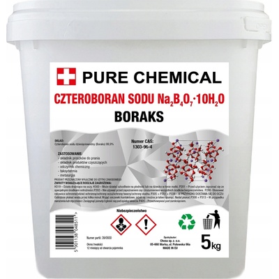 Chemikálie Pure Chemical tetraboritan sodný dekahydrát 5 kg