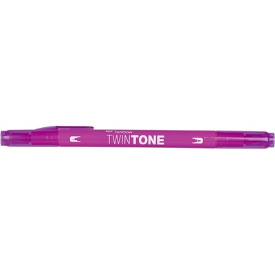 Tombow Marker TwinTone фуксия розово 0, 3/0, 8 (WS-PK80)