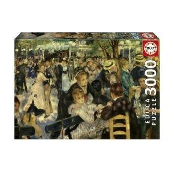 Educa Пъзел Educa Baile en el Moulin De La Galette 3000 Части